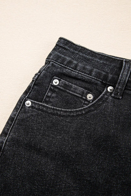 Emilia Raw Hem Mini Skirt