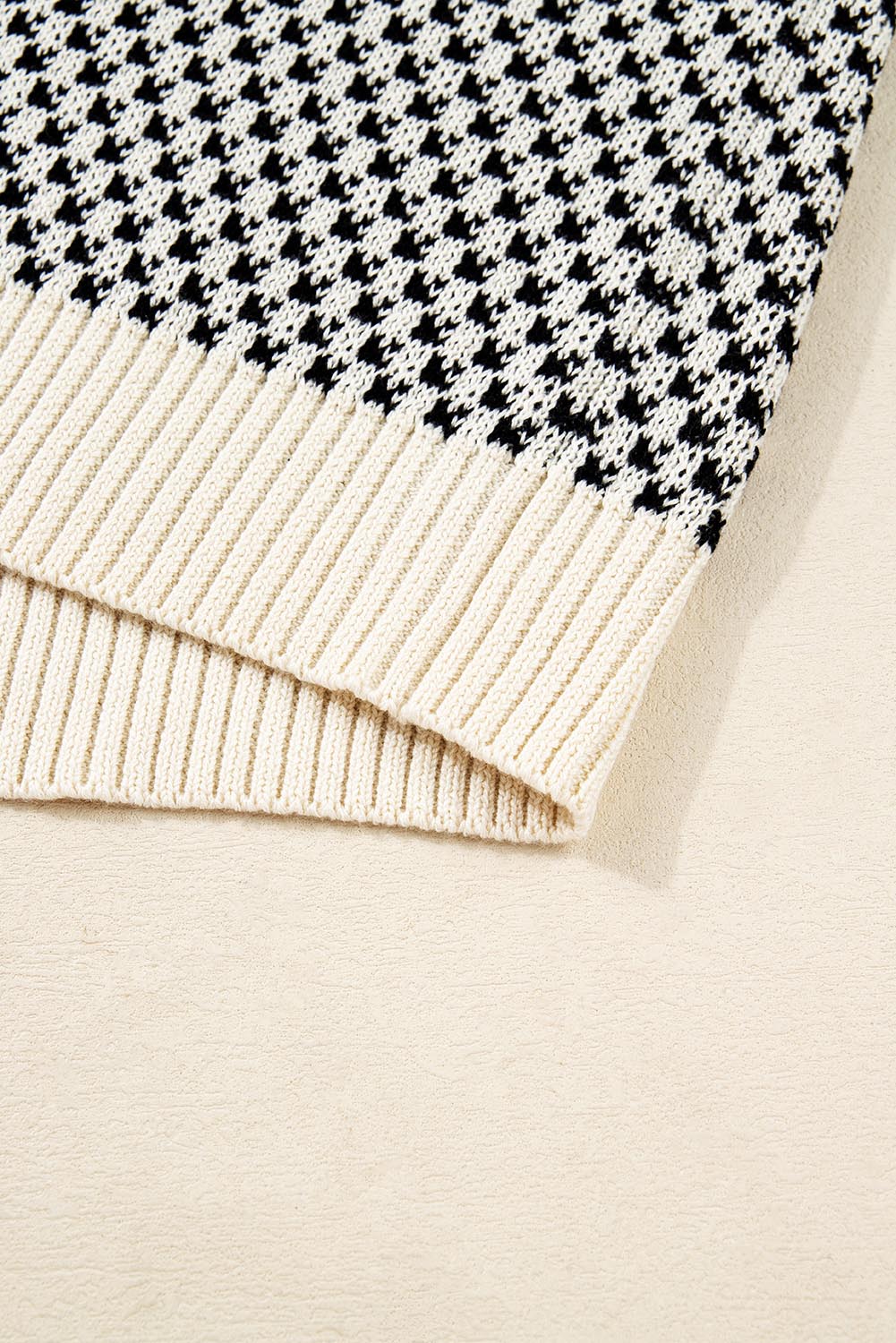 Kinley Pattern Lantern Sleeve Sweater