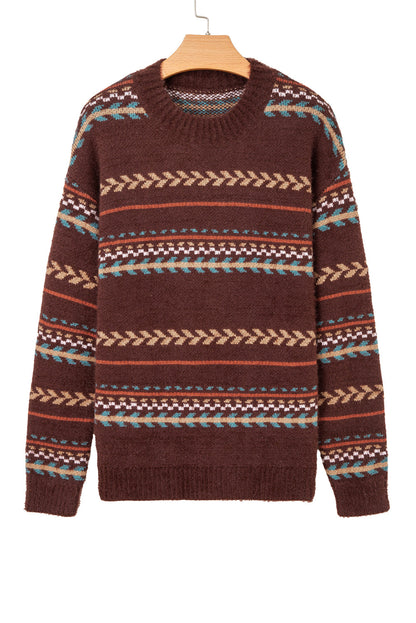 Madison Knitted Drop Shoulder Sweater