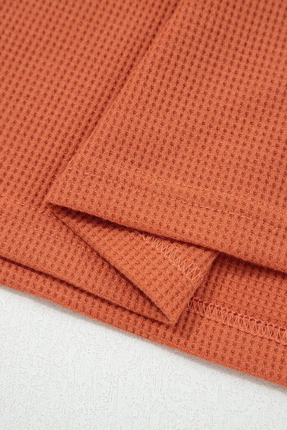 Taytum Patchwork Drawstring Hooded Long Sleeve Top