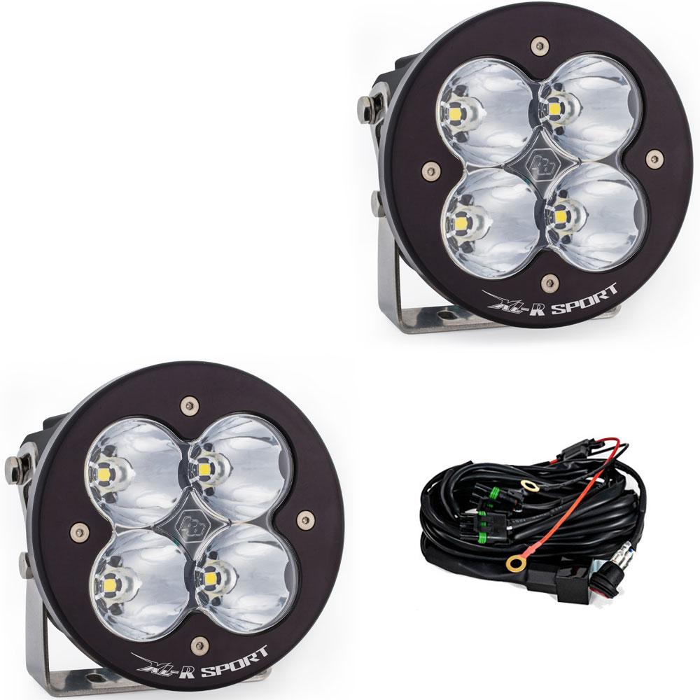 Baja Designs XL-R Sport LED Auxiliary Light Pod Pair | Universal Dunes 2 Dezert SXS