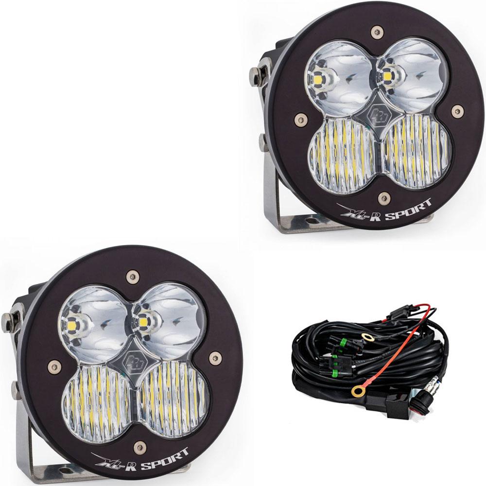 Baja Designs XL-R Sport LED Auxiliary Light Pod Pair | Universal Dunes 2 Dezert SXS