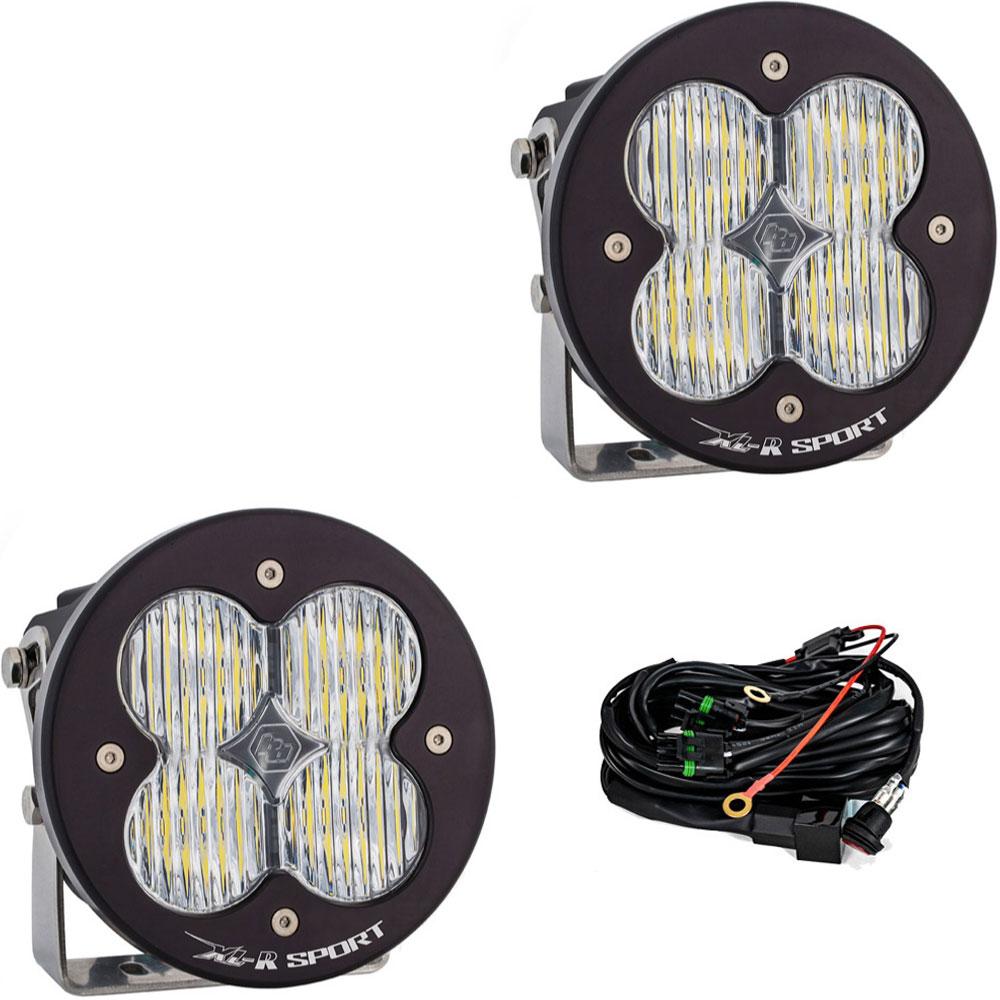 Baja Designs XL-R Sport LED Auxiliary Light Pod Pair | Universal Dunes 2 Dezert SXS