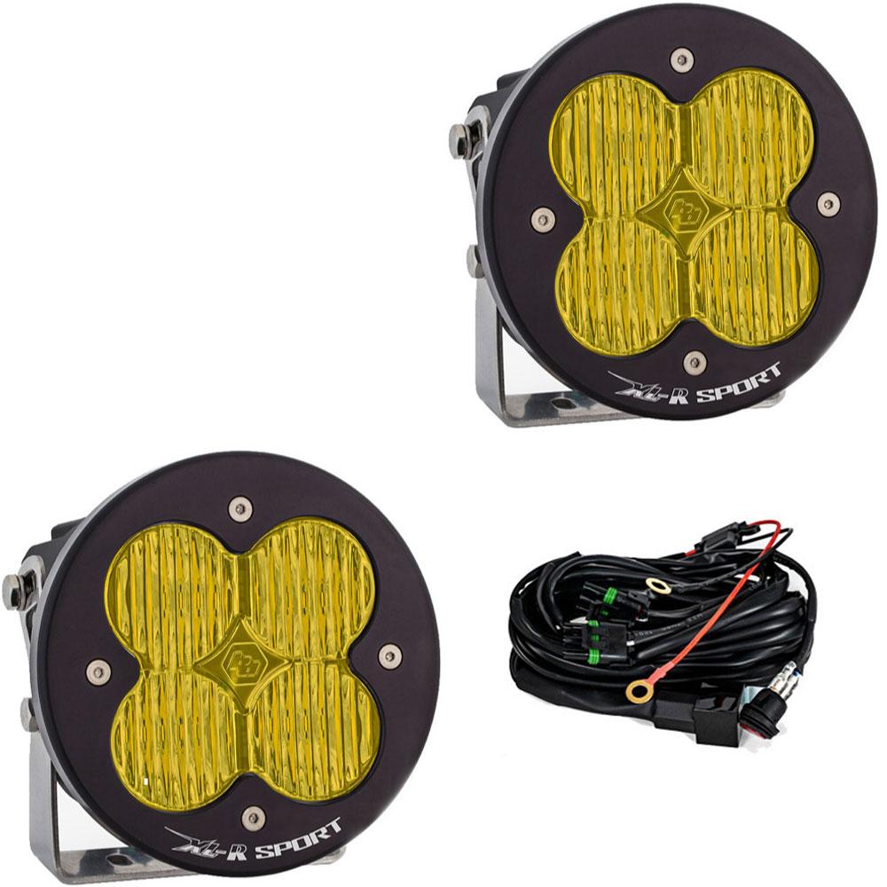 Baja Designs XL-R Sport LED Auxiliary Light Pod Pair | Universal Dunes 2 Dezert SXS