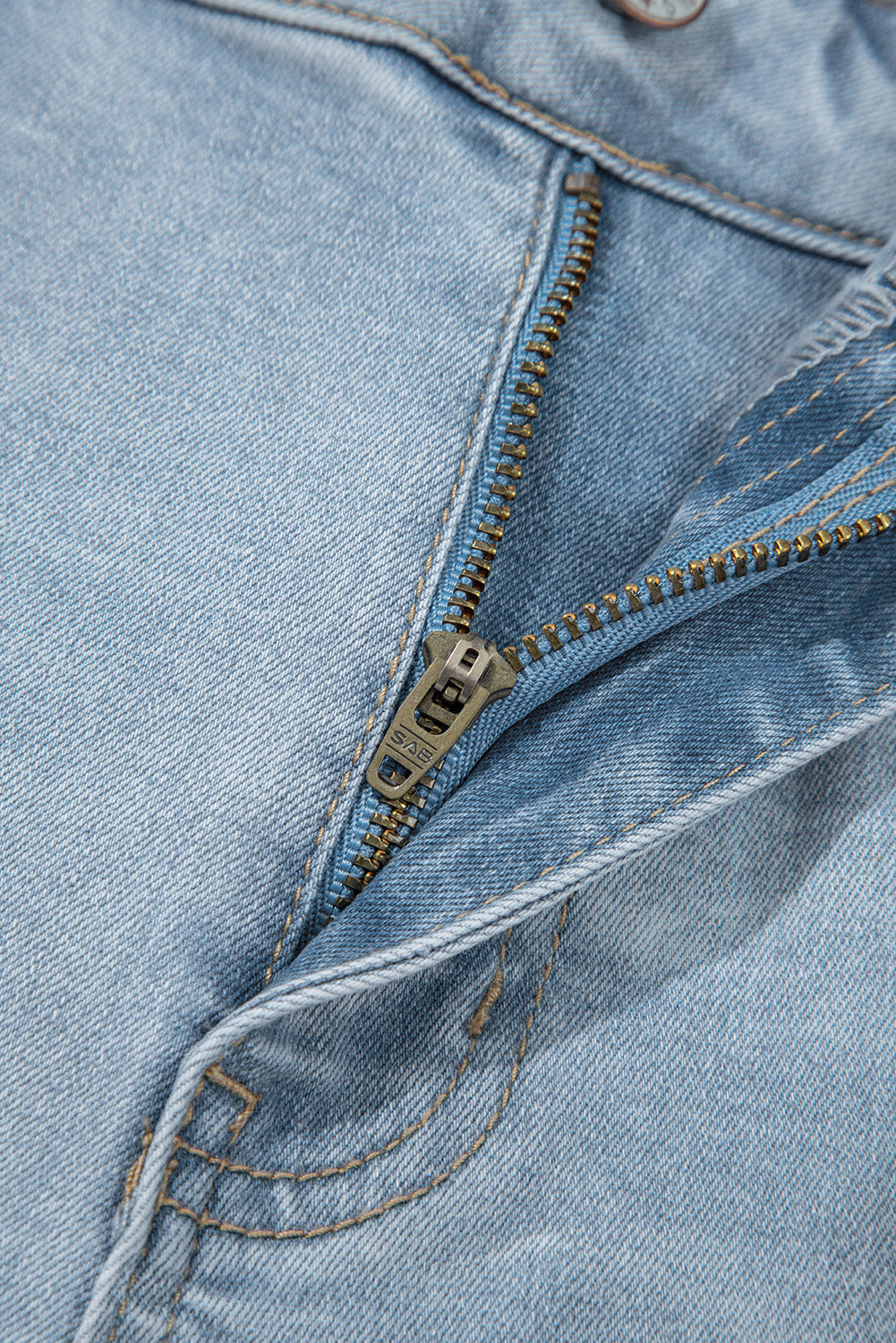 Kimberly Length Distressed Skinny Jeans