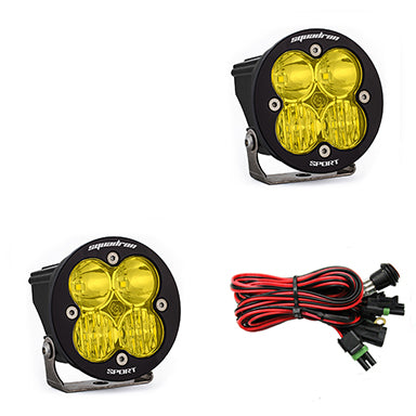 Baja Designs Squadron-R Sport LED Auxiliary Light Pod Pair | Universal Dunes 2 Dezert SXS