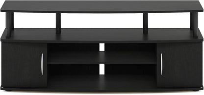 Jaya 55 Inch TV Entertainment Stand Blackwood Wood Cabinet