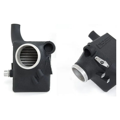 CSF 16-21 BMW M5 (F90) / 17-21 BMW M8 (F91/F92/F93) Twin Charge-Air-Cooler Set - Crinkle Black NP Motorsports