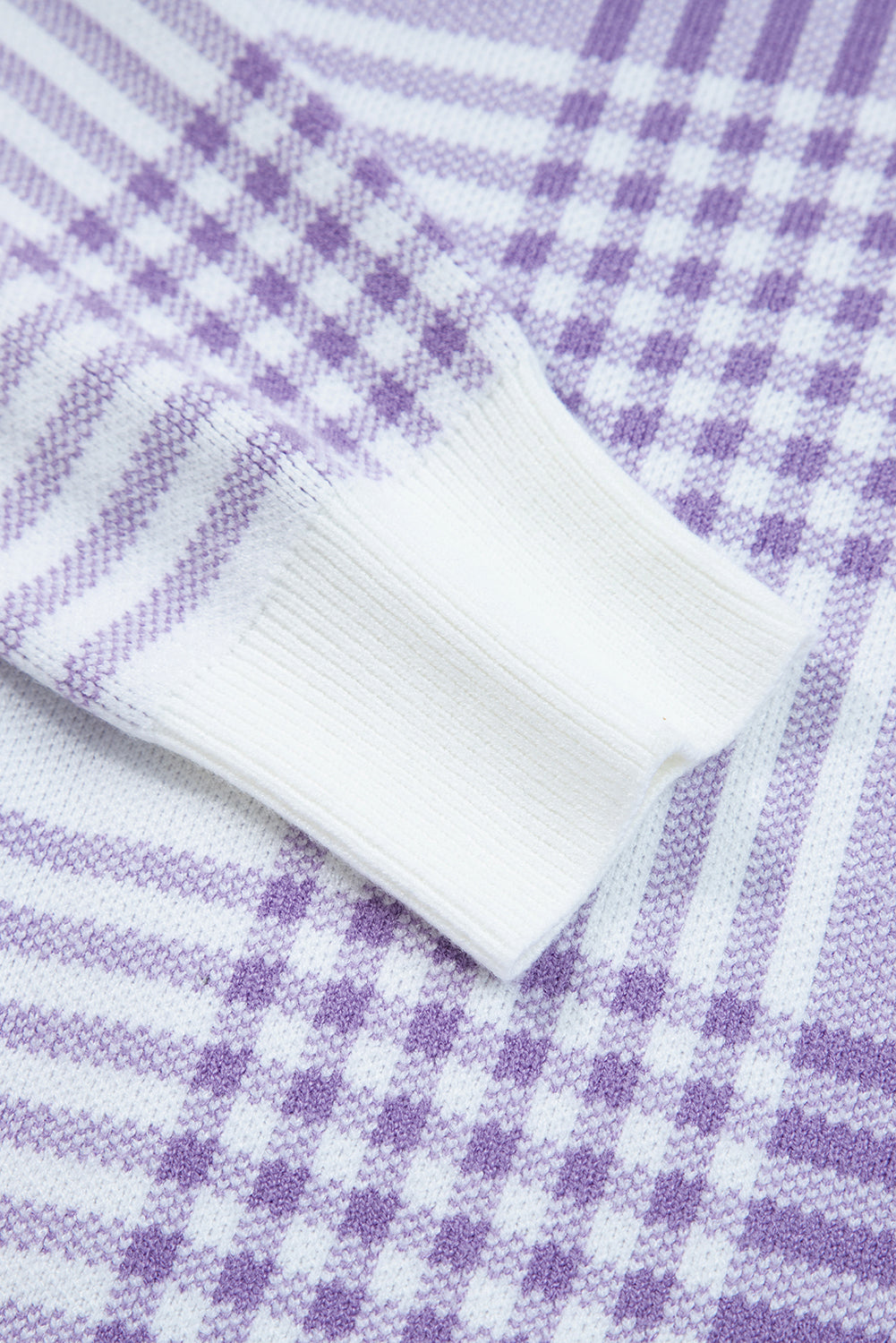 Giuliana Ribbed Trim Loose Sweater