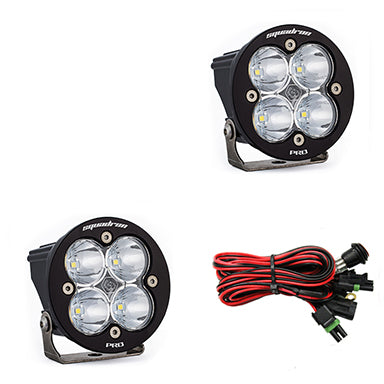 Baja Designs Squadron-R Pro LED Auxiliary Light Pod Pair | Universal Dunes 2 Dezert SXS