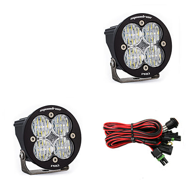 Baja Designs Squadron-R Pro LED Auxiliary Light Pod Pair | Universal Dunes 2 Dezert SXS