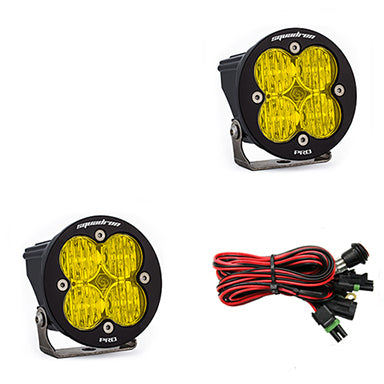 Baja Designs Squadron-R Pro LED Auxiliary Light Pod Pair | Universal Dunes 2 Dezert SXS