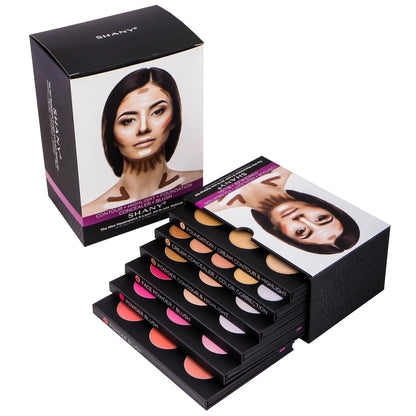 Masterpiece Makeup Kit – Shaping, Highlighting and Contouring Palettes SHANY