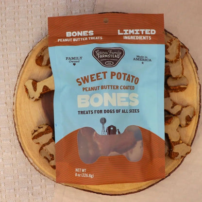 Peanut Butter Sweet Potato Bones Gaines Family Farmstead