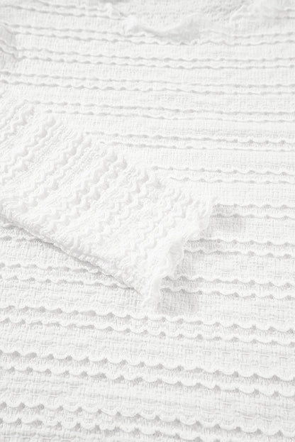 Mia Jacquard Slim Fit Top