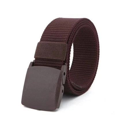 Adjustable Belt Unisex Plastic Buckle