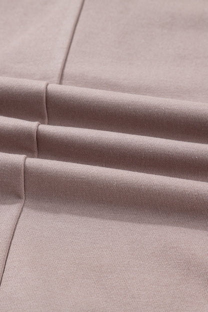 Alessia Exposed Seam Casual Hoodie