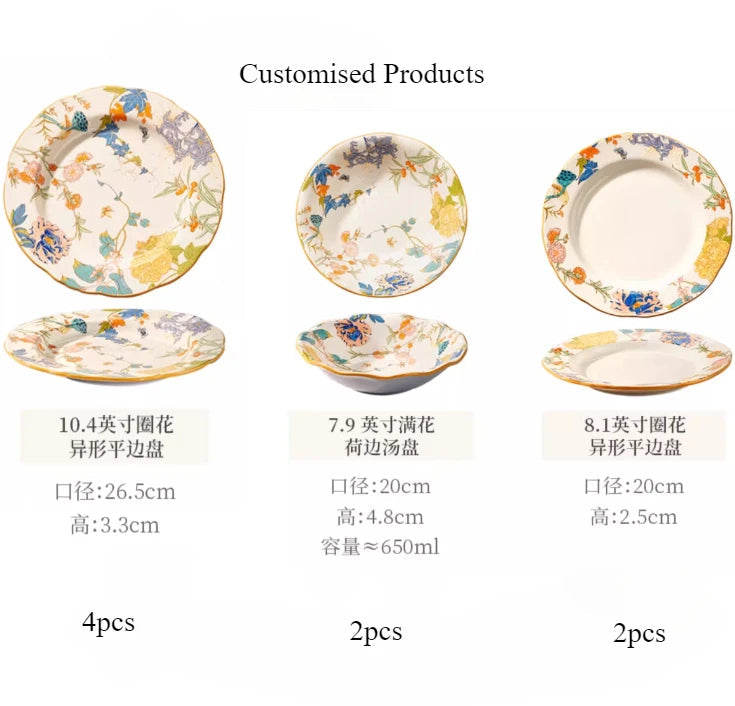 Fine China Kitchen Dinner Sets 18-54pc Get it from Bo
