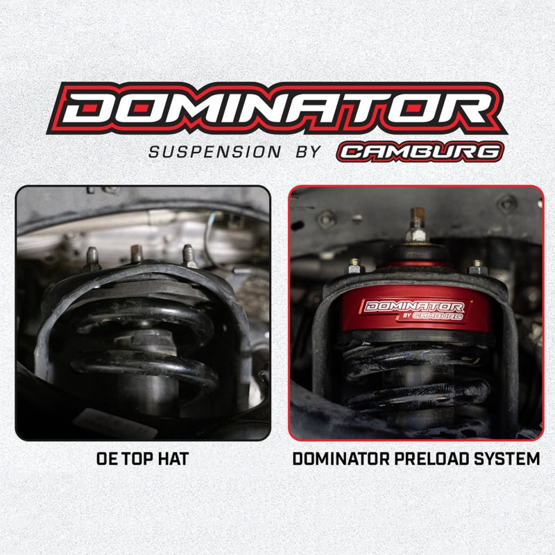 Camburg 2005-2023 Toyota Tacoma / 03-24 Toyota 4Runner Dominator Preload Spacer Kit NP Motorsports