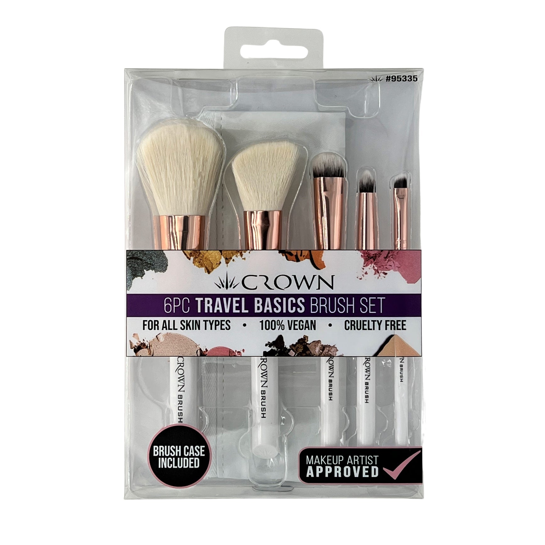 6 Pc Travel Basics Brush Set - Get it from Bo