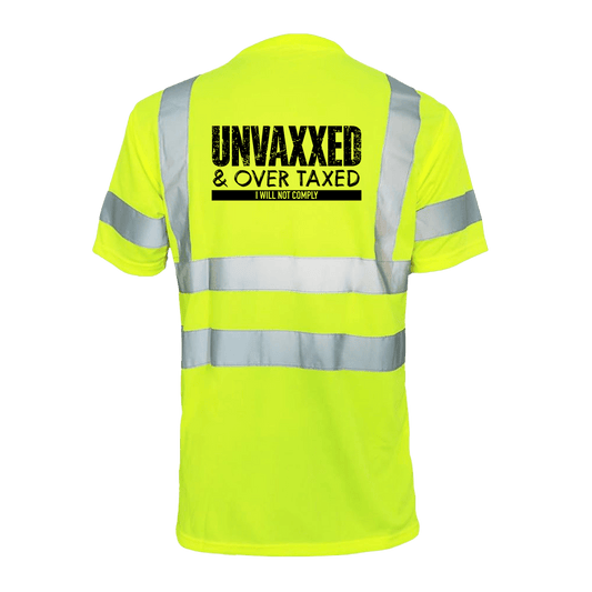 Over Taxxed - Reflective Safety T-Shirt Armed American Supply
