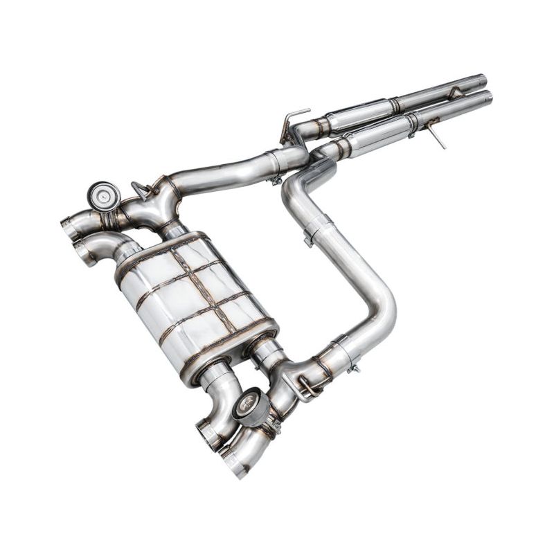 AWE 21+ Wrangler 392 Switchpath Cat-Back Exhaust- Quad BashGuards NP Motorsports