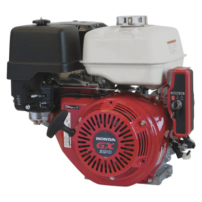 Honda Horizontal OHV Engine — 389cc, GX Series, 1in. x 3 31/64in. Shaft Electric Start Honda