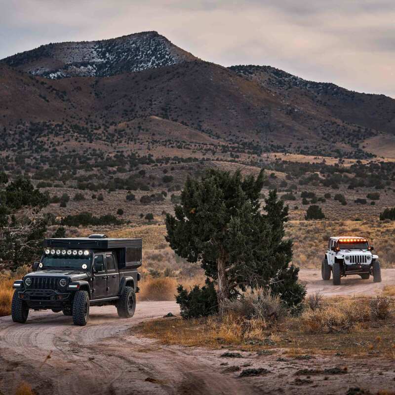 KC HiLiTES Gravity Titan LED Light Bar - 50in. (8-Light) Dunes 2 Dezert SXS