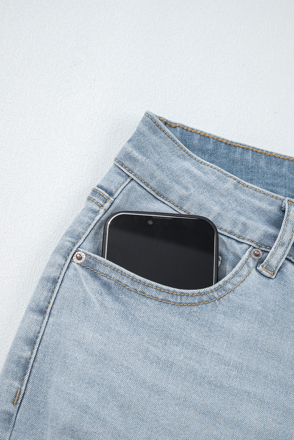 Kimberly Length Distressed Skinny Jeans