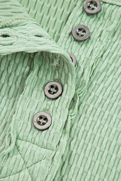 Elise Sleeve Henley top Long Sleeve Top