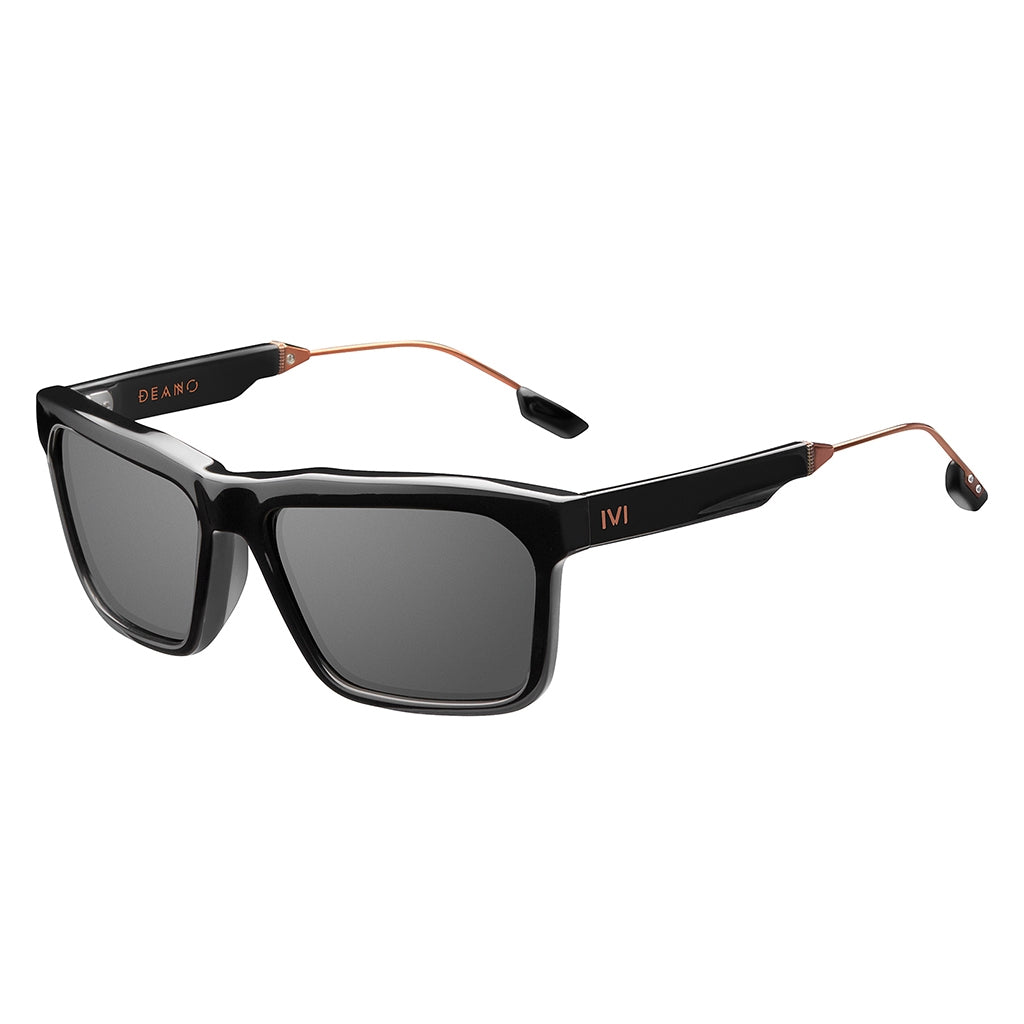 Deano: Polished Black & Copper / Grey AR Lens - Get it from Bo