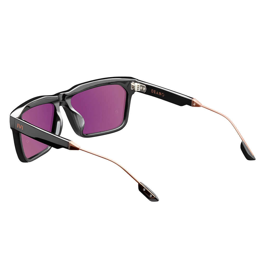 Deano: Polished Black & Copper / Grey AR Lens - Get it from Bo