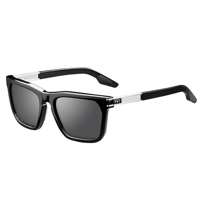 Gravitas:  Polished Black - Brushed Aluminum / Grey AR Lens - Get it from Bo