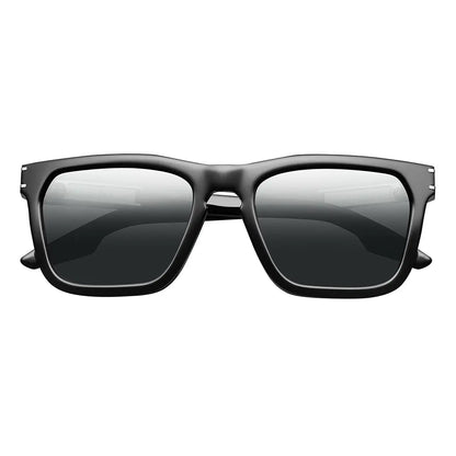 Gravitas: Polished Black - Brushed Aluminum / Grey AR Polarized Lens - Get it from Bo