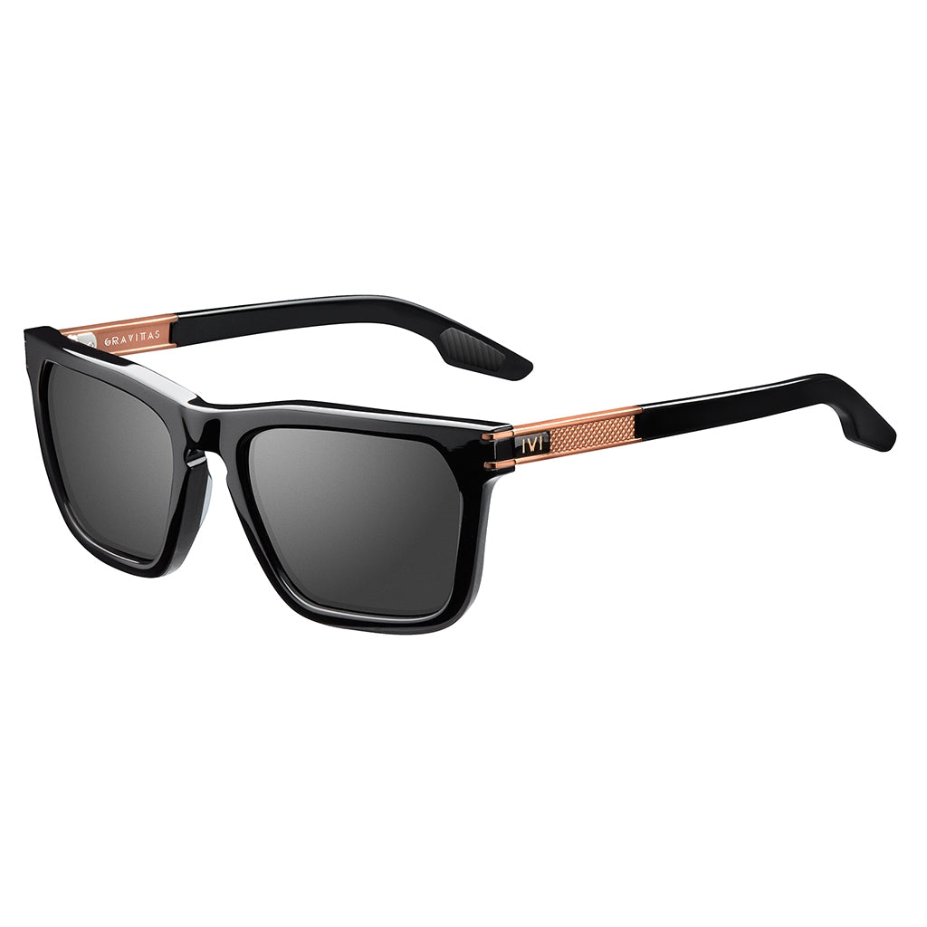 Gravitas:  Polished Black & Copper / Grey AR Lens - Get it from Bo