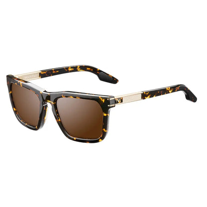 Gravitas: Polished Ambercomb Tortoise - Brushed Gold / Bronze AR Lens - Get it from Bo