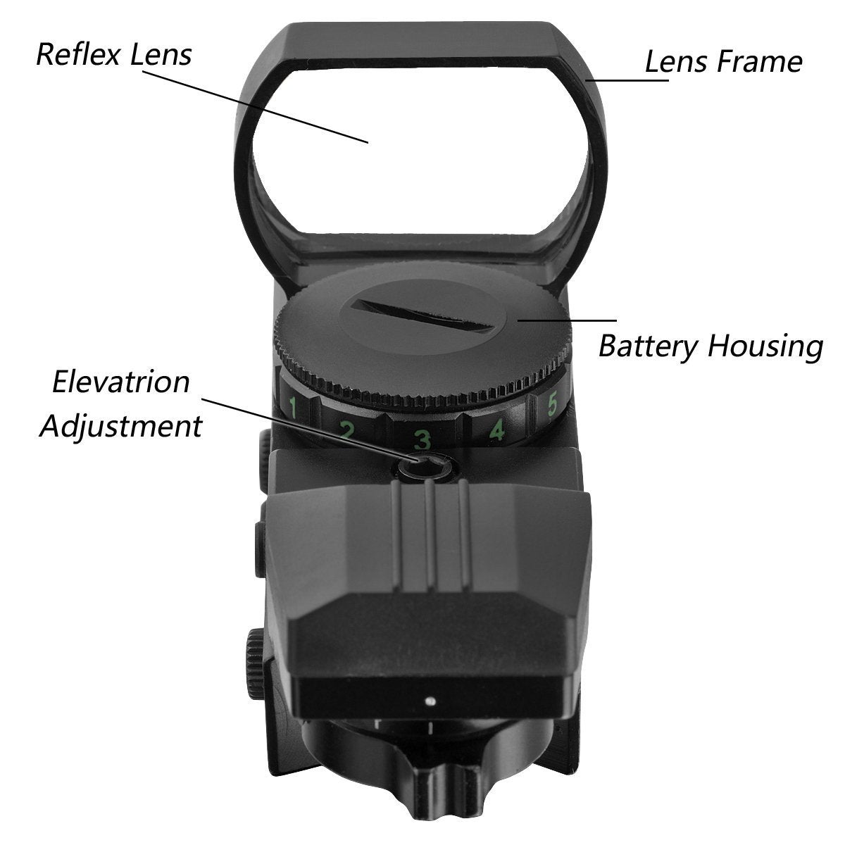 Reflex Holographic Sight 2A4LIFE