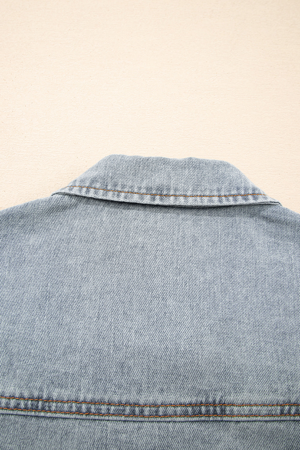 Sophia Zip Up Washed Jacket