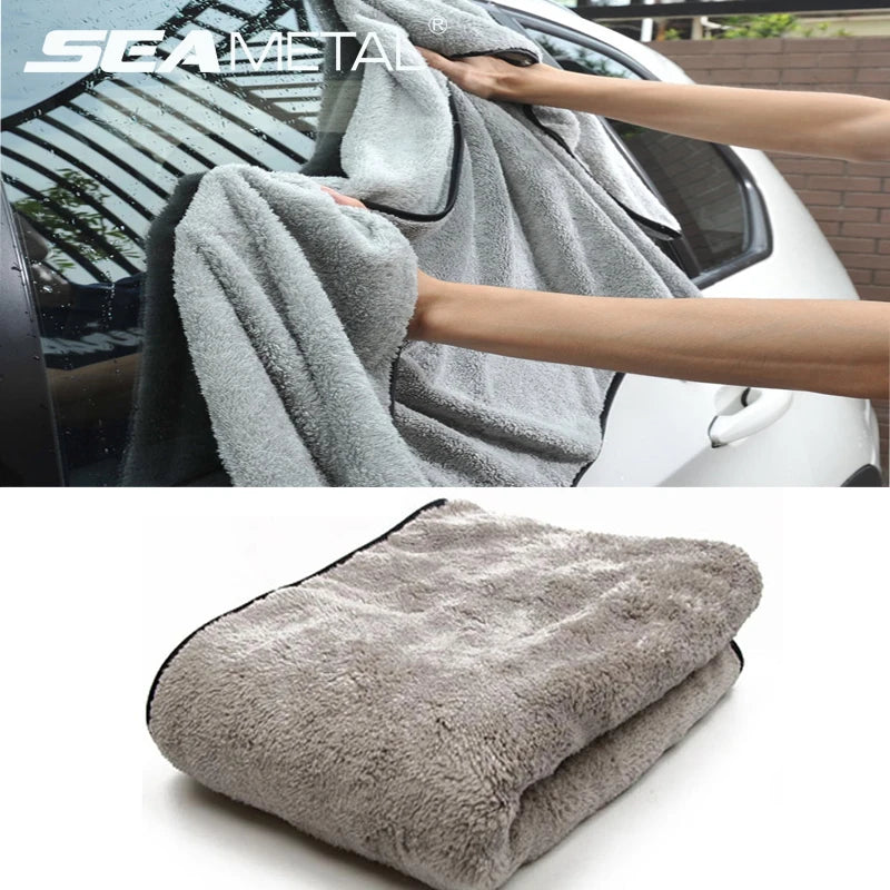 SEAMETAL Microfiber Auto Super Absorbent Car Drying Towel