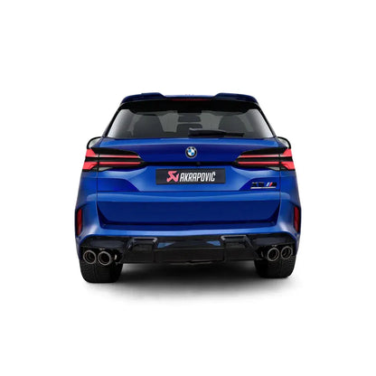 Akrapovic 2024+ BMW X5M / X6M (Face Lift) Slip-On Line (Titanium) w/Carbon Fiber Tips - Get it from Bo
