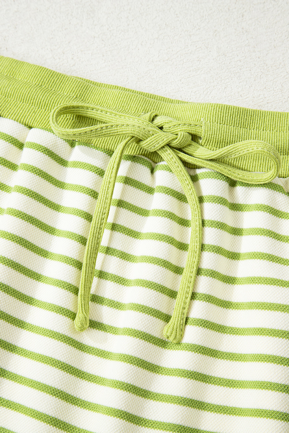 Juniper Stripe Collared Pullover and Skort Outfit Threaded Pear