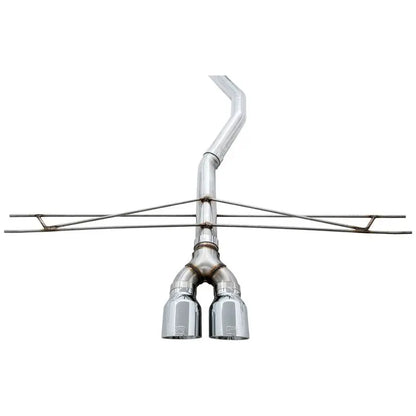 AWE Tuning 2016+ Honda Civic Si Track Edition Exhaust w/Front Pipe & Dual Chrome Silver Tips NP Motorsports