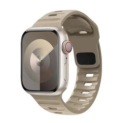 Sport Band Compatible with Apple Watch Bands 49/45/44/42/41/40 /38 Men Women Soft Silicone Band Get it from Bo