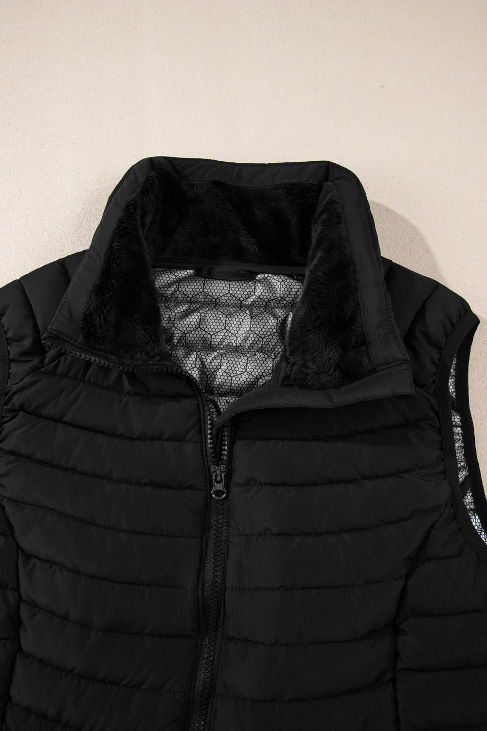 Harper Quilted Zipped Puffer Vest