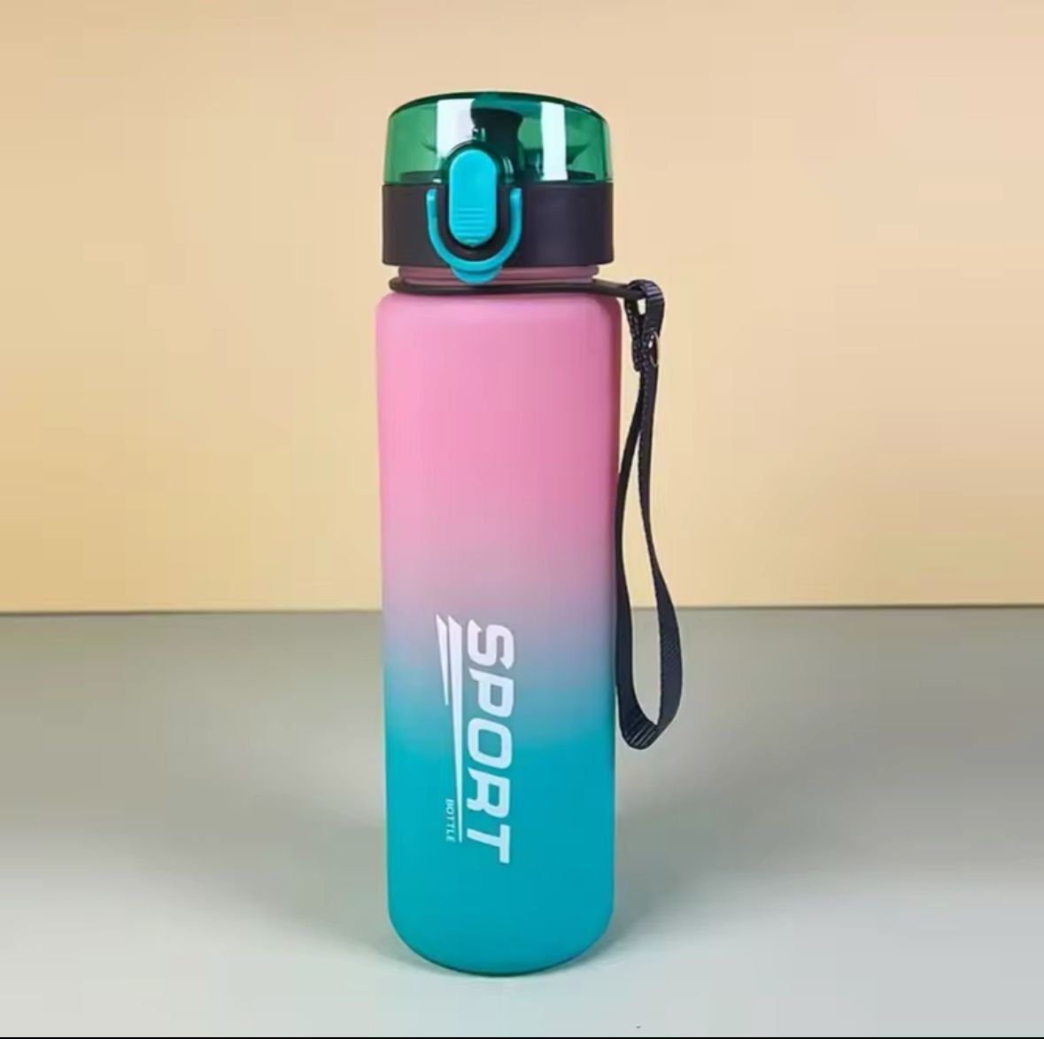 Leak-free sports water bottle, portable for travel and hiking. My favorite beverage bottle is 400ml and 560ml