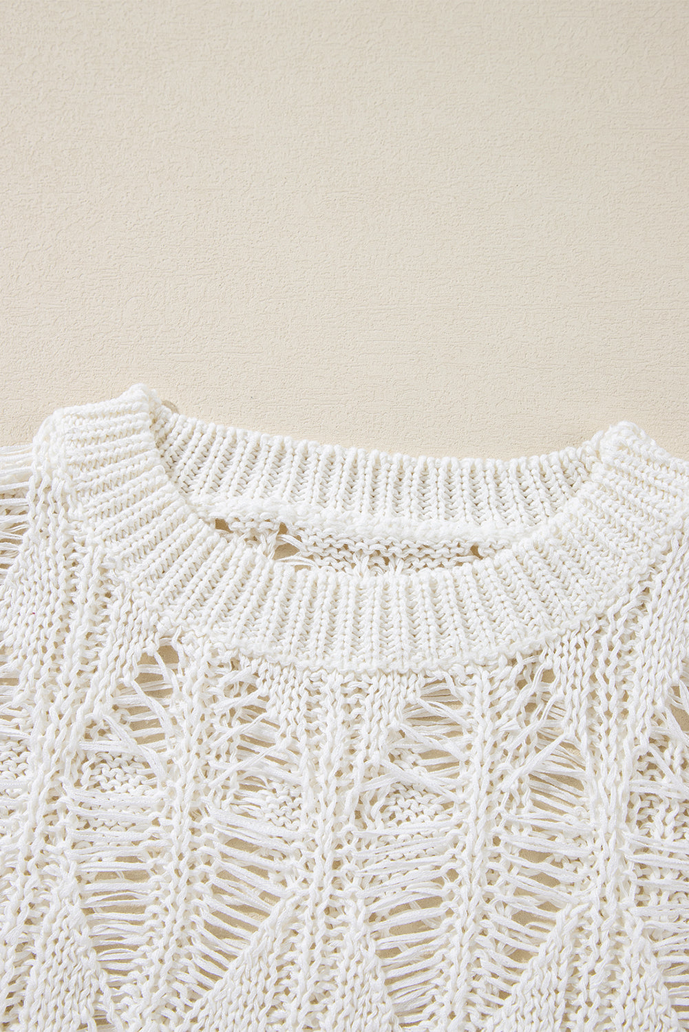 Olivia Crochet Loose Fit Sweater
