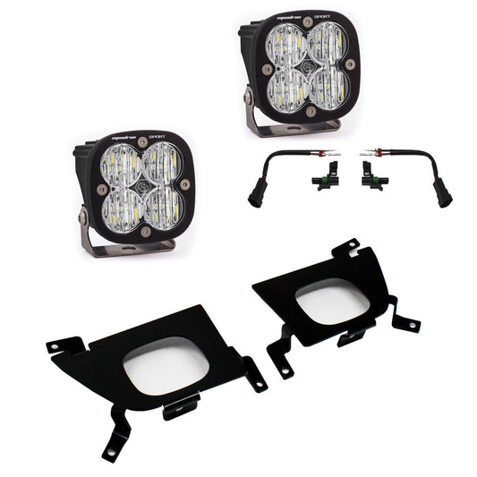 Baja Designs Squadron Sport Fog Pocket Light Kit | 19-22 Silverado 1500 / 20-22 2500HD/3500HD - Get it from Bo