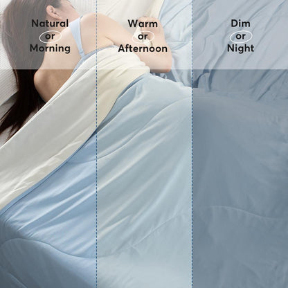 Kasentex All Season Ultra Soft Cooling Blanket Comforter, Hypoallergenic and Breathable, Room Decor, Graduation Gifts Kasentex