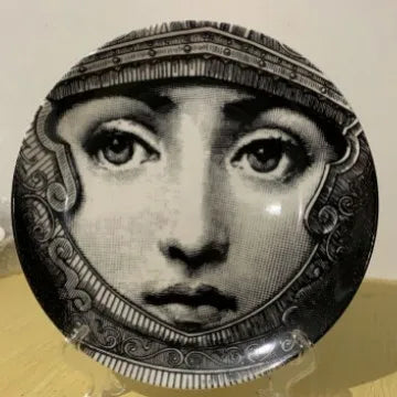 Ceramic Italian Face Hanging Plate Wall Decoration European Get it from Bo
