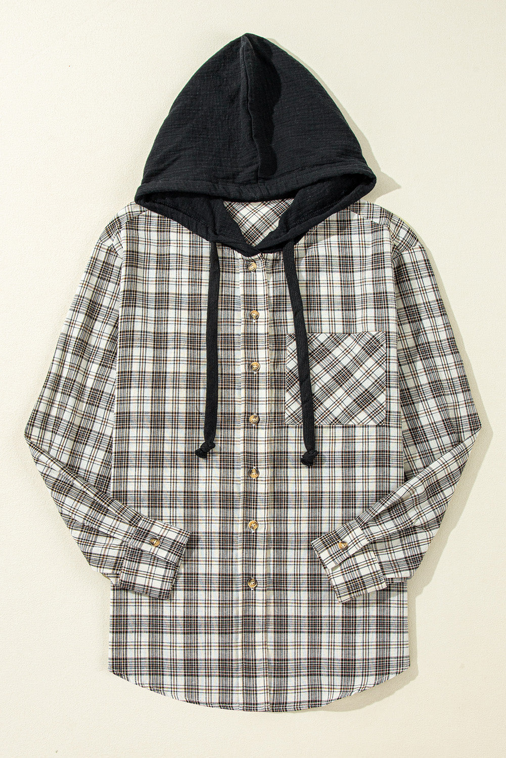 Madison Loose Fit Hooded Shacket